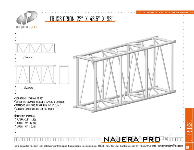 Truss Orion