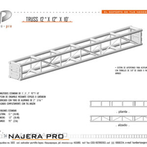Truss 12"x12"